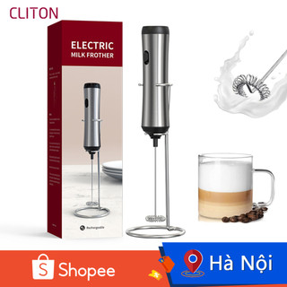Xiaomi Youpin Cliton Máy đánh trứng sữa tạo bọt cà phê   Cliton hoạt động điện cấp thực phẩm có/ không có giá đỡ