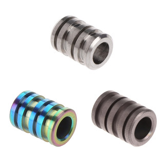 SUP Large Outdoor EDC Titanium Alloy TC4 Knife Bead Lanyard Paracord Rope Pendant