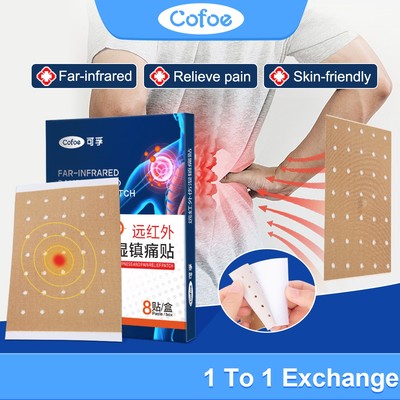 Cofoe Trung Quốc Thuốc Thạch Cao Giảm Đau Miếng Dán Giảm Đau Khớp & Cơ & Vai 8 Cái / Hộp
