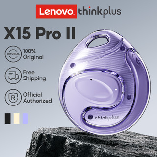  Lenovo Thinkplus X15 Pro II Tai Không Dây Móc Tai Nghe Thể Thao Chống Thấm Nước Cuộc Gọi Hd Âm Nhạc Cảm Ứng Thông Minh Với Mic Bluetooth 5.4 