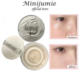 Phấn phủ Minijumie Chống Thấm Nước Kiểm Soát Dầu, Giúp Da Mịn Màng 2 Màu 15g