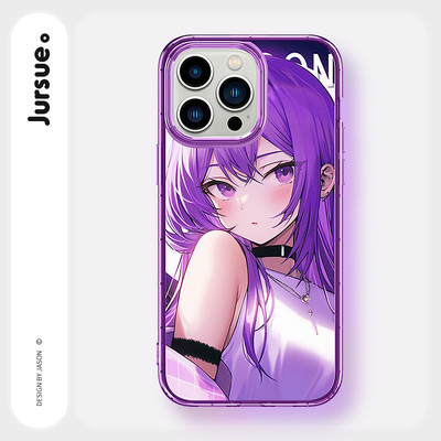 Ốp lưng JURSUE mềm chống bẩn độc lạ ngầu ngộ nghĩnh dễ thương đẹp cho iPhone 16 15 14 13 12 11 Pro Max SE 2020 X XR XS ip 8 7 Plus Y5311Q