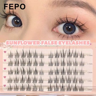 FEPO lông mi giả 5 hàng 11mm-12mm tự nhiên chuyên nghiệp