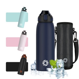 FJbottle Bình Giữ Nhiệt 600ml/800ml/1000ml Tumbler bình nước giữ nhiệt Kèm Túi Bình Thép Không Gỉ  bình nước Thể Thao Giữ lạnh và nóng