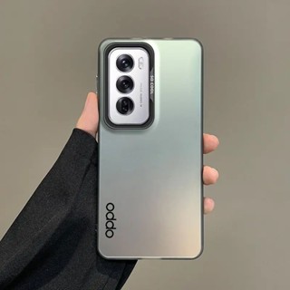 Ốp Điện Thoại Cho OPPO Reno 13 14 12 11 10 Pro Ốp Lưng OPPO Reno 14F 13F 12F 11F 8T 4G 5G 8Z 7Z 6 6Z 5Z 4 5 7 8 Lite Cover Kim Loại Sang Trọng Aurora Skin Matte Cover