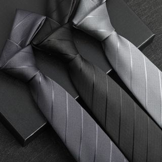 Đen Nam Cà Vạt Kinh  Trang Trọng Màu Xanh Dây Kéo Phong Cách Cưới Chổi Đỏ Tay Làm Người Quà Tặng