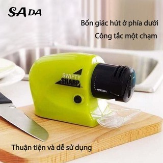 SADA Swifty Sharp Bếp Điện Đa Năng Máy Mài Dao Nhanh Đá Mài Dao Đặc Biệt Mài Dao Tiện Lợi, Nhanh Chóng Giảm Giá