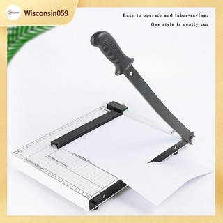 Máy cắt giấy A4 bằng tay chất liệu thép cho nhà máy văn phòng trường học 【Wisconsin059】