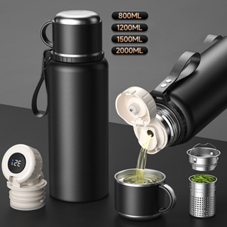  Bình giữ nhiệt NIUMI 48h 316 hiển thị nhiệt độ và nắp có tay cầm nhiều dung tích 