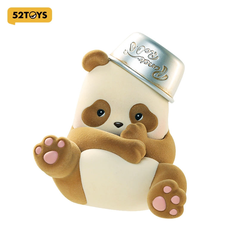 52TOYS Panda Roll A Bowl of Milk-Maillard Style Figure Toy