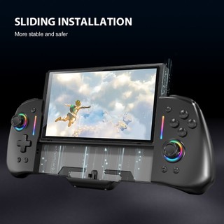 Rgb Nhiều Màu Sắc Transparen Cho Switch Máy Chơi game Tay Cầm Trong Dòng Bộ Điều Khiển Thích Hợp Tay Cầm Tay Cầm Chơi game Cần Điều Khiển