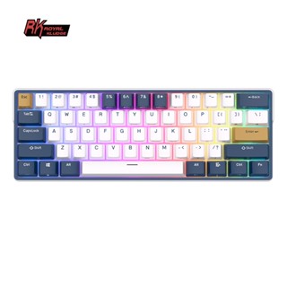Bàn phím cơ gaming không dây RK ROYAL KLUDGE RK61PLUS RK61 RGB 3 chế độ