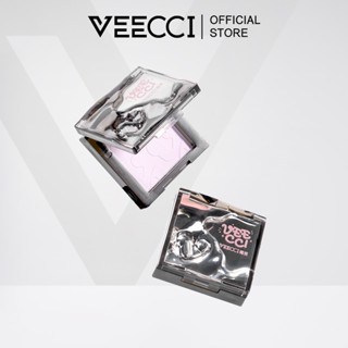 VECCCI Phấn Phủ Chống Nước Lấp Bóng Dầu Cho Mặt Trang Điểm Mềm Mại Lâu Trôi Có Thể Mang Đi MiNi 3g
