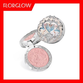 Phấn má hồng bột Flower Knows Swan 5g làm trắng da tự nhiên mờ