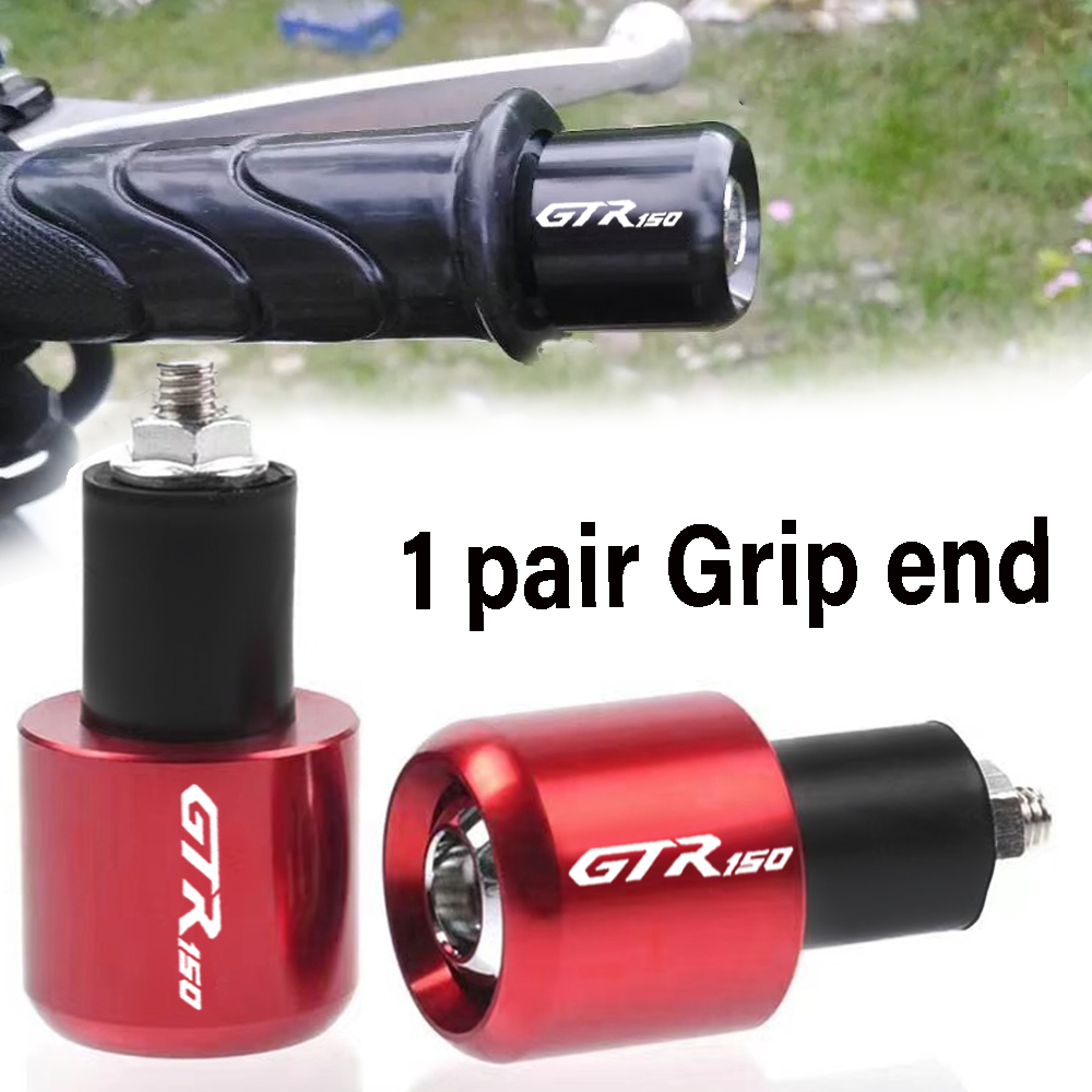 1 Cặp Nhôm Đầu Cầm Cho HONDA GTR 150 Supra GTR150 CNC Tay Cầm Thanh Cuối