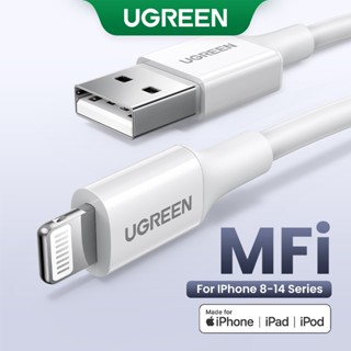   Mã ELBMO2 giảm 12% đơn 500K  Cáp Lightning UGREEN 2.4A sạc nhanh truyền dữ liệu thích hợp cho iPhone 12 13 14 