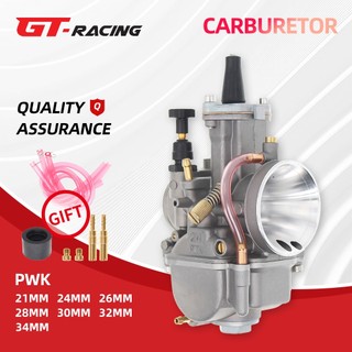  Bình Xăng Con PWK Kenhin KR150 họng 21mm 24mm 26mm 28mm 30mm 32mm 34mm cho Ga Dẹp OKO PWK RACING ĐEN Yamaha 50cc 100cc 150cc 180cc 250cc 300cc 350cc Bình Xăng 