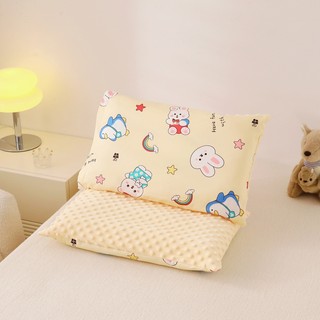 Vỏ gối cotton hoạt hình mềm mại, thoáng khí cho trẻ em. Vỏ gối massage Tsutsutsutsu