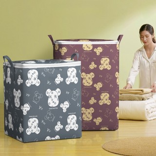 Túi đựng quần áo chăn mền cớ lớn túi đựng đồ quần áo gấp gọn tiện hộp vải đựng quần áo