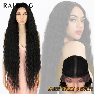  Bộ Tóc Giả Xoăn Dài Màu Đen Nâu 42 Inch Bằng Sợi Tổng Hợp Dành Cho Nữ 