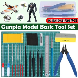  9 13 19 21 26cái Bộ dụng cụ Gundam Tool lắp ráp đồ chơi mô hình Kìm cắt mô hình lắp ráp dụng cụ chuyên dụ lắp mô hình 