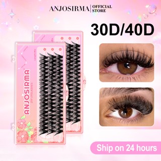 ANJOSIRMA Bó Hoa 10d Mềm Mại Tự Nhiên Dùng Trang Điểm Lông Mi Có Thể Tái Sử Dụng AF