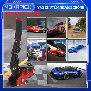 Pc Racing Game USB Handbrake Professional 16Bit dành cho Logitech G27 G29 G920 G923 T500 T300 FANATECOSW LFS DIRT RALLY có cố định