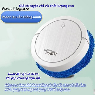 Vital Elegance Robot quét nhà thông minh, robot lau khô và ướt, robot hút bụi hoàn toàn tự động