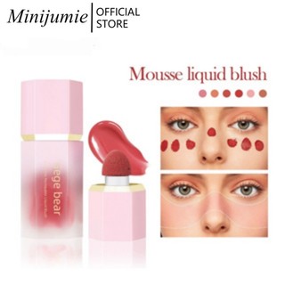 Minijumie® Phấn má hồng dạng lỏng trang điểm long-lasting matte make up natural cheek liquid blush cream