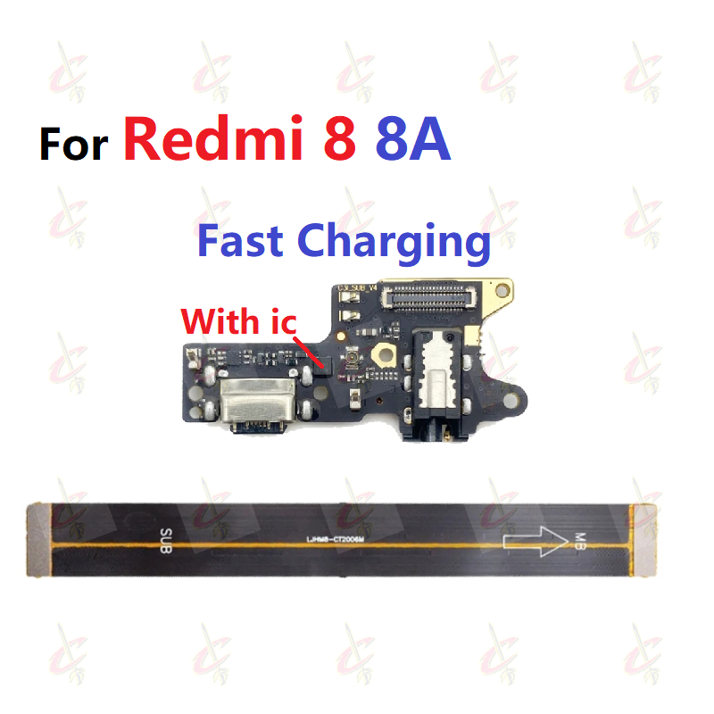 Cụm chân sạc Cho Redmi 8 8A Cáp Nối Main