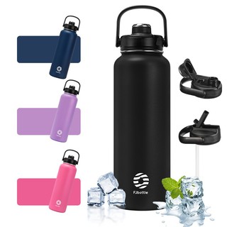 FJbottle Bình Giữ Nhiệt 1200ml Tumbler bình nước giữ nhiệt Có Hai Nắp Giữ Lạnh Và Nóng