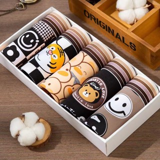 KINGDAFA Bộ 3/5 Quần Lót Boxer Thoáng Khí In Họa Tiết Hổ Hoạt Hình Chất Lượng Cao Cho Nam  , quần lót nam , quần sịp boxer , quần lót nam cao cấp , boxer nam