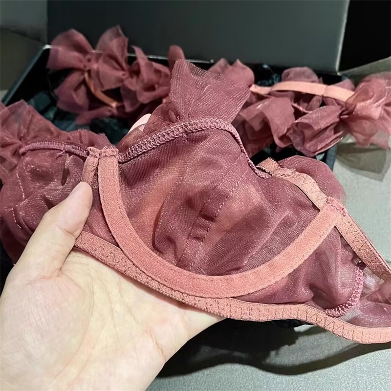 [Quần Lót + Áo Ngực] 1 Bộ Áo Ngực Nữ Thời Trang Gợi Cảm Áo Ngực Ren Mềm Quần Lót Nữ Dây Quần Lót Nữ | BigBuy360 - bigbuy360.vn