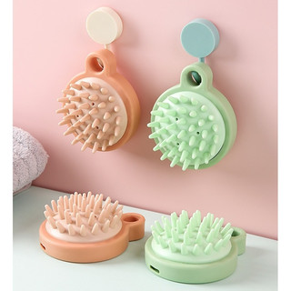 Phong Cách Nhật Bản Dầu Gội Bàn Chải Da Đầu Massage Sức Khỏe Dầu Gội Comn Silicone Làm Sạch Người Lớn Tắm Dầu Gội Lược Bàn Chải Kinh Tuyến Đầu Tóc Rửa Sạch Lược Chà Brus