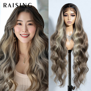  Bộ Tóc Giả Dài Uốn Xoăn Nhuộm Màu Đen   Nâu   Hồng Ombre Bằng Sợi Tổng Hợp Chịu Nhiệt Dành Cho Nữ 