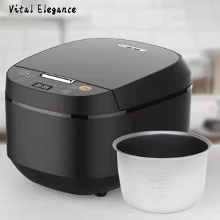 Vital Elegance Nồi cơm điện 5L hẹn giờ thông minh sưởi ấm nồi cơm điện đa chức năng