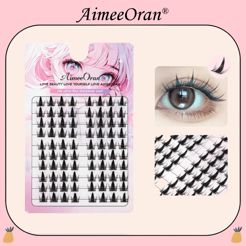 Aimeeoran 10 Hàng Lông Mi Giả Elf Thông Minh Và Đa Năng Tự Nhiên Sử Dụng Hàng Ngày abpopa anime Lông