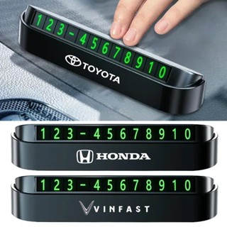 Biển số điện thoại di động Mini có công tắc, số điện thoại, danh thiếp, thẻ đỗ xe tạm thời, phụ kiện ô tô