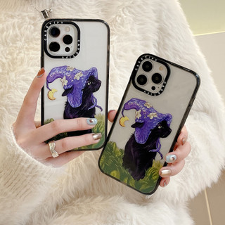 Casetify Wizard mèo cho iphone 15 pro max 14 pro max 14 plus 13 pro max i13 13pro 11 pro max iphone11 12 pro max Ốp điện thoại trong suốt mềm Vỏ chống sốc