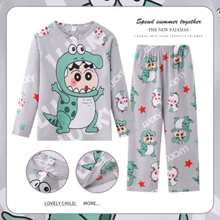 Baju tidur budak Bộ Đồ Ngủ Trẻ Em Bé Trai Dài Tay Đồ Ngủ Bộ Đồ Ngủ Bộ Quần Áo Bé Trai