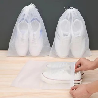 Túi Đựng Giày Bằng Vải Không Dệt Trong Suốt Gấp Gọn Được Cho Du Lịch / Văn Phòng