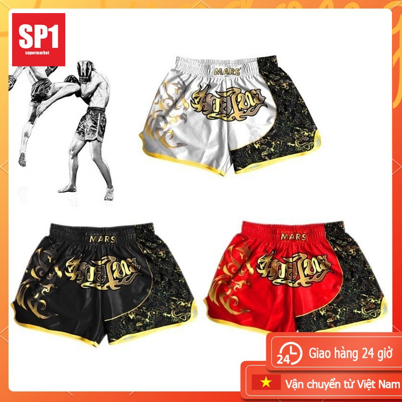 Ready in VN ✔ Muay Thái Quyền Anh Quần Short Nam Nữ Tập Luyện Chiến Đấu Thể Dục & Thi Đấu Quần Ngắn