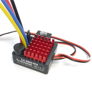 Surpass HOBBY 60A ESC Chải Bộ Điều Khiển Tốc Độ Điện Tử 540 550 Động Cơ Cho 1 / 10 RC Tamiya Redcat Traxxas RC Xe Tải