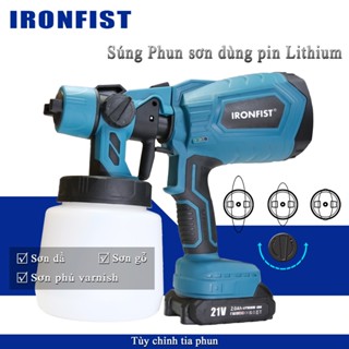   Sẵn sàng  Máy phun sơn không dây điện Thích hợp cho pin makita 21V Máy sơn có hộp đựng 1000ML 