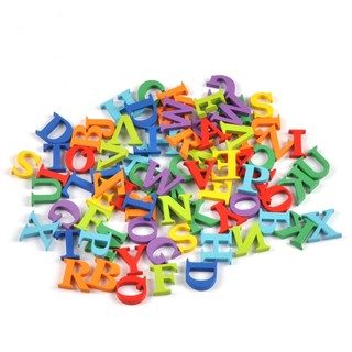 78 Cái / bộ 15-20 Mm Nhiều Màu Chữ A-Z Bảng Chữ Cái Gỗ Thủ Công Cho Trẻ Em DIY Thêu Sò Handmade Phụ Kiện Trang Trí Nhà CP4057