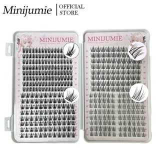  Minijumie tách sợi Mi Giả Sách Gắn Tự Nhiên 10-12mm Có Thể Tái Sử Dụng 