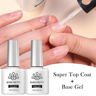Sinh ra pretty top coat gel nail polish base coat gel matte top coat nail primer nail art ngâm off nail varnish