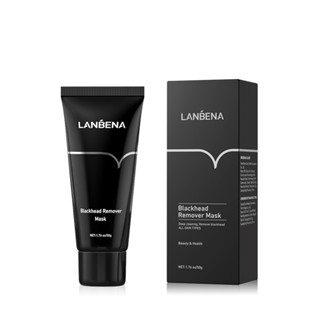 LANBENA Mặt Nạ Lột Mụn Đầu Đen Dạng Lột Giúp Kiểm Soát Dầu Cho Vùng Mặt/Mũi 50g