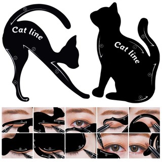 ✨✨Set 2 khuôn kẻ mắt hình mèo độc đáo