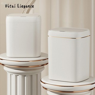 Vital Elegance Thùng rác thông minh thùng rác nhà phòng ngủ phòng ngủ nhà bếp phòng tắm nhà vệ sinh cảm biến thông minh thùng rác